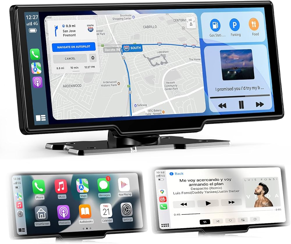 10.26" Wireless CarPlay MP5 Player with Camera