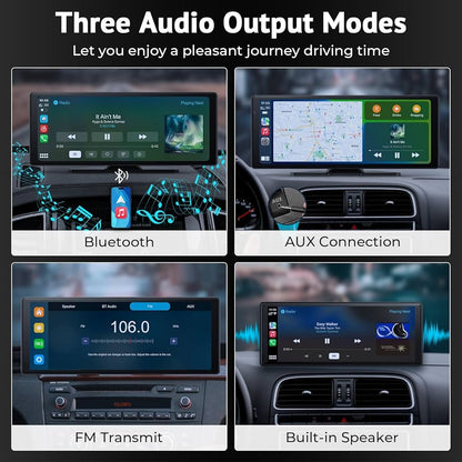 10.26" Wireless CarPlay MP5 Player with Camera