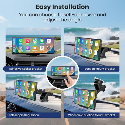 10.26" Wireless CarPlay MP5 Player with Camera