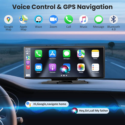 10.26" Wireless CarPlay MP5 Player with Camera